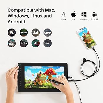 HUION KAMVAS 12 Drawing Tablet Pen Display with Full